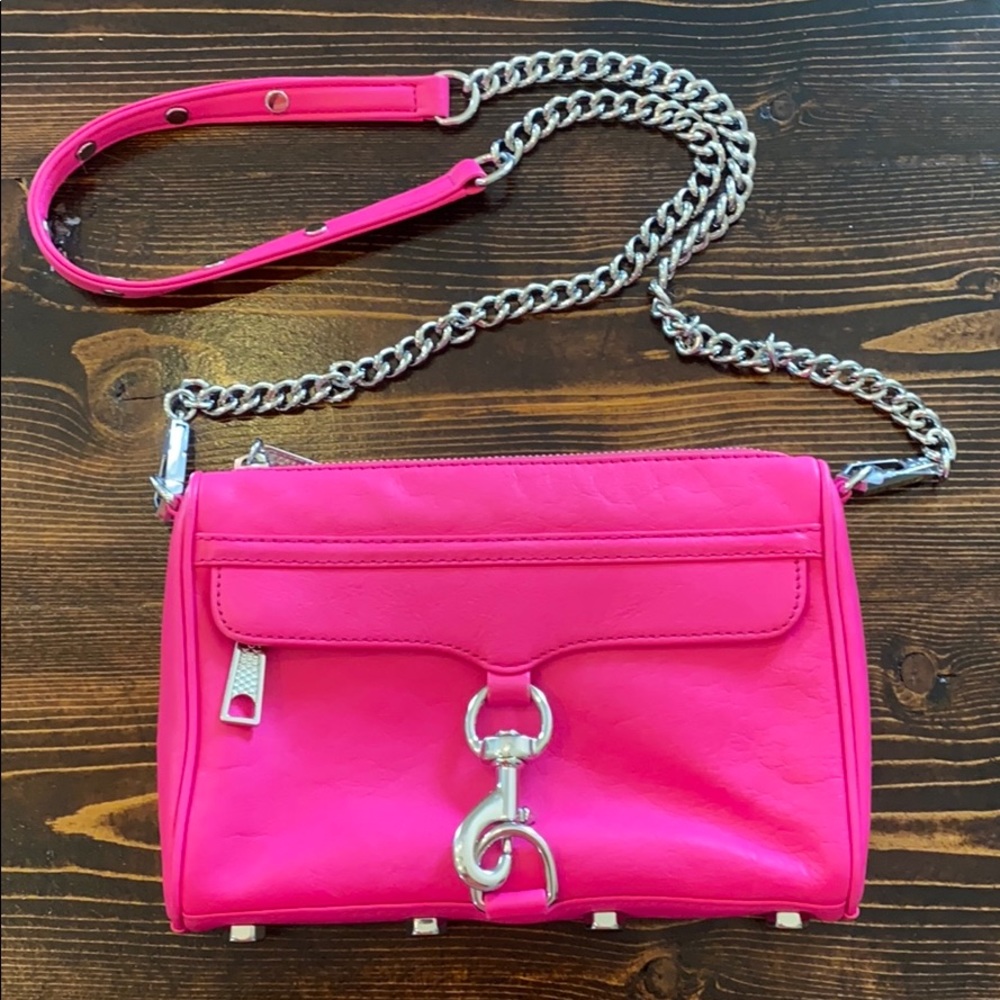 Electric Pink Rebecca Minkoff Mini M.A.C Bag